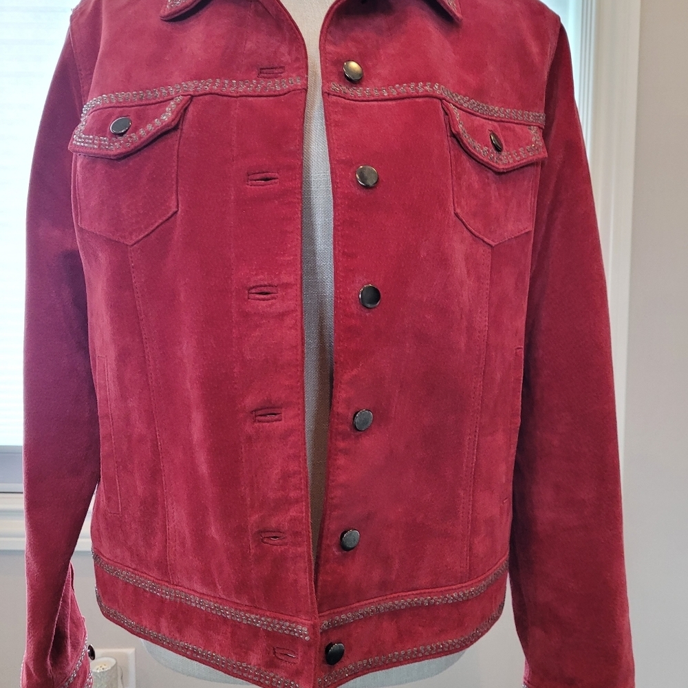 Nice Heavy Lined Polyester Jacket - image 2